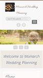 Mobile Screenshot of monarchweddingplanning.com